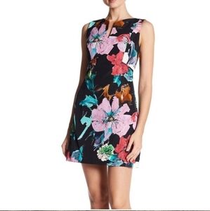 Milly Mini Sheath Floral Sleeveless Dress NWT Size 12